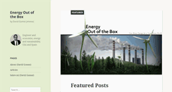 Desktop Screenshot of energyoutofthebox.com